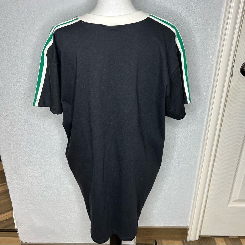 New! Adidas Pullover Crew Neck Men’s Tee Shirt Top Black Sz L - Picture 3 of 10